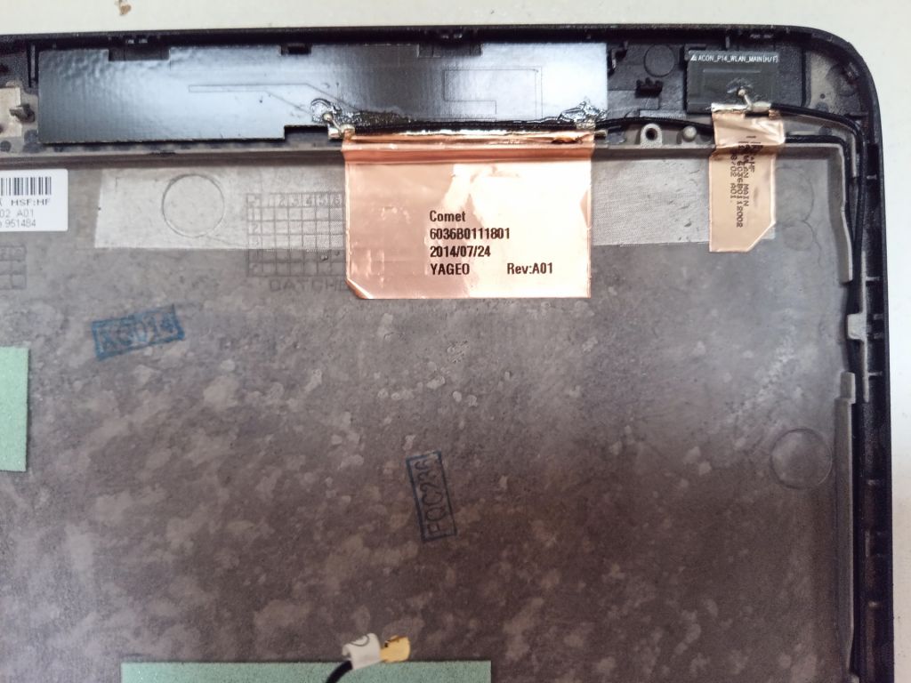 Б/У Кришка матриці без рамки на HP EliteBook 840 G1 - фото фото фото 3