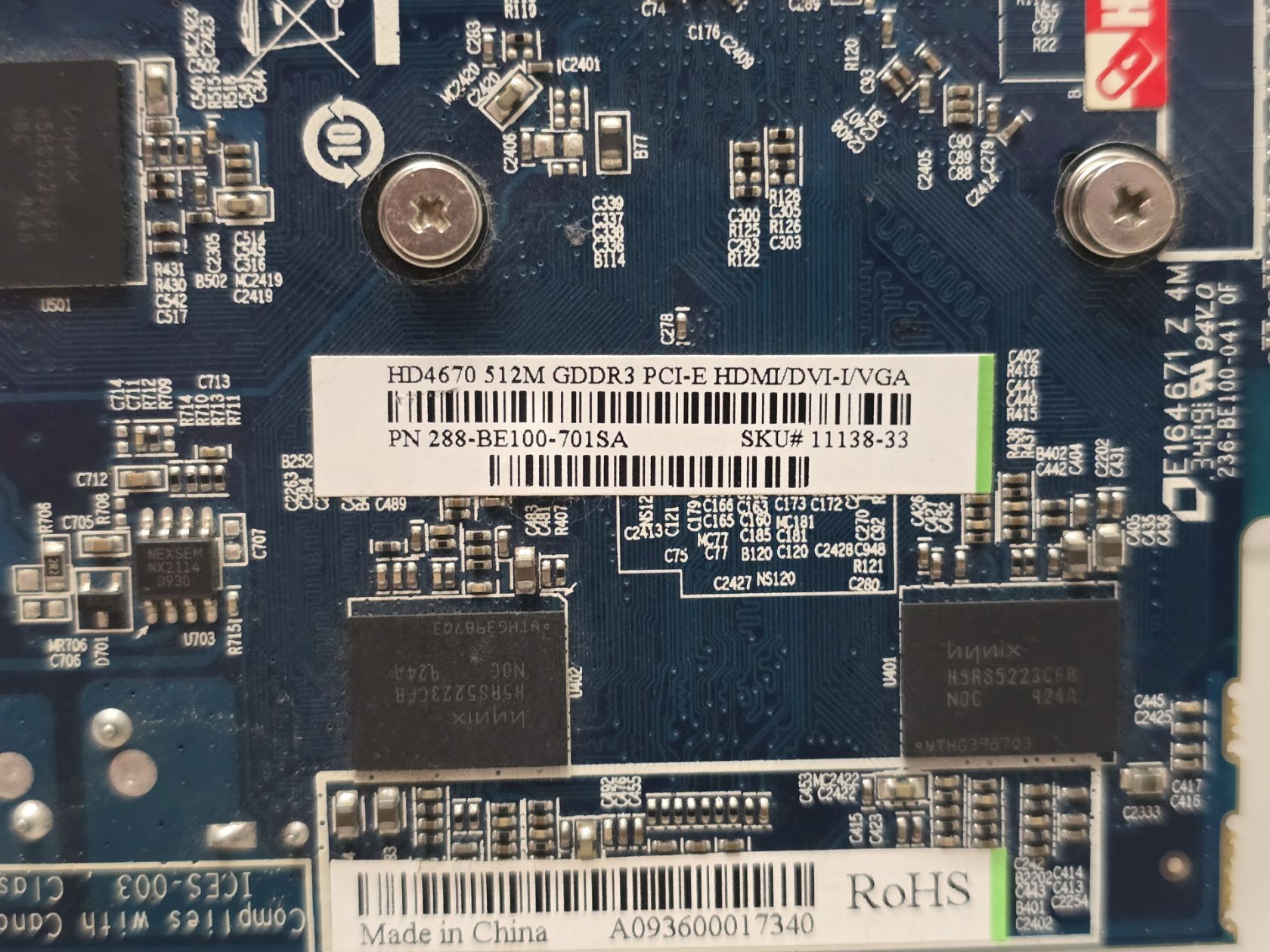 Відеокарта Sapphire Radeon HD 4670 512MB  (GDDR3,128 Bit,HDMI,PCI-Ex,Б/у) - фото фото фото 3
