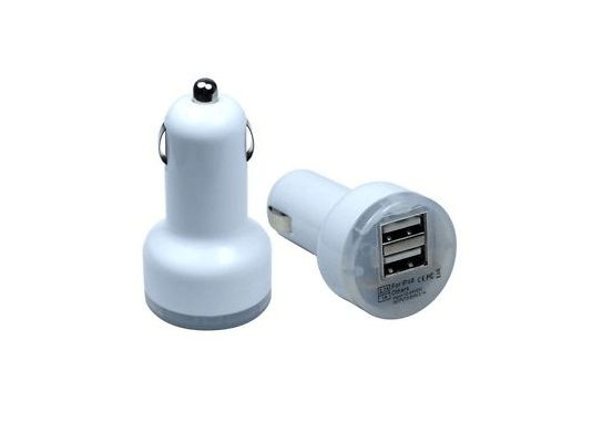 Автомобільний зарядний пристрій 12/24V - 2 x USB - фото фото фото 0