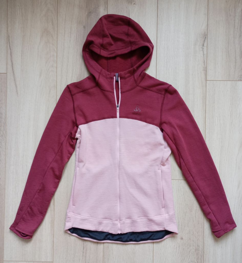 Меринос Odlo Midlayer термо Толстовка жіноча середній шар Ascent Pw 300 ідеальн стан - фото фото фото 3