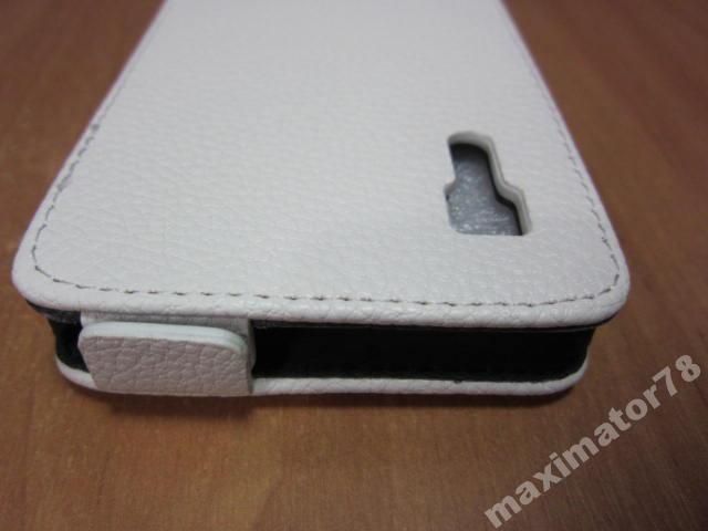 ЧЕХОЛ-КНИЖКА CASE Lenovo P780 БЕЛЫЙ NEW - фото фото фото 2