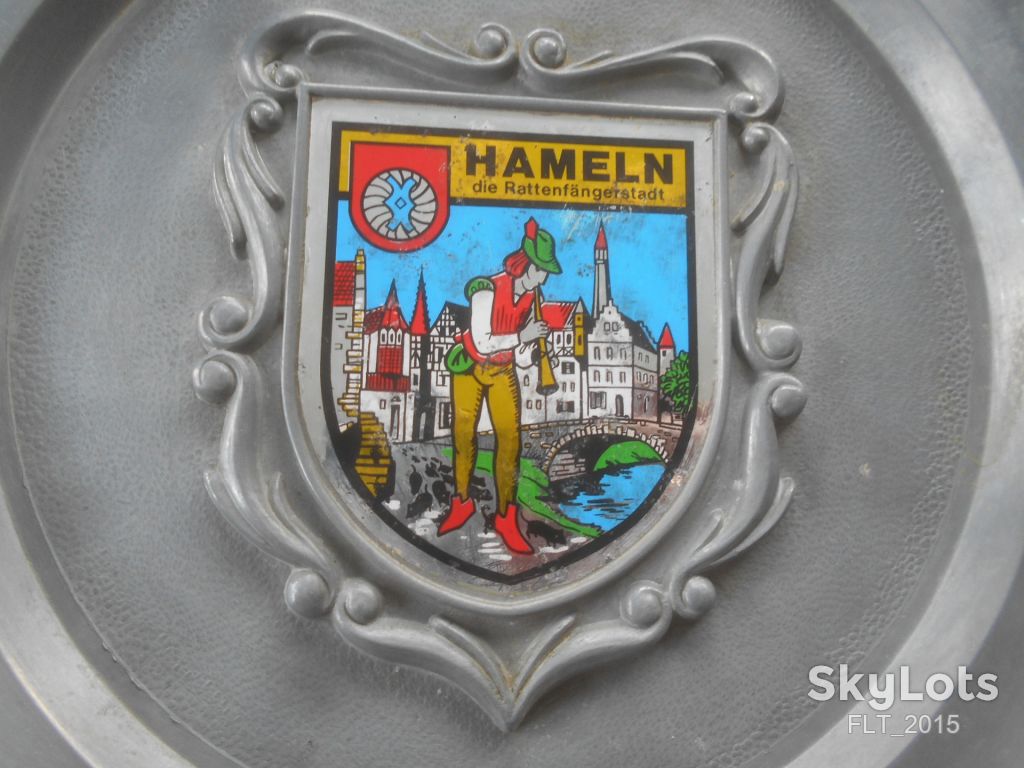 Декоративная тарелка  Haneln - Гамельн  ( Хамельн ) . Германия - фото фото фото 4