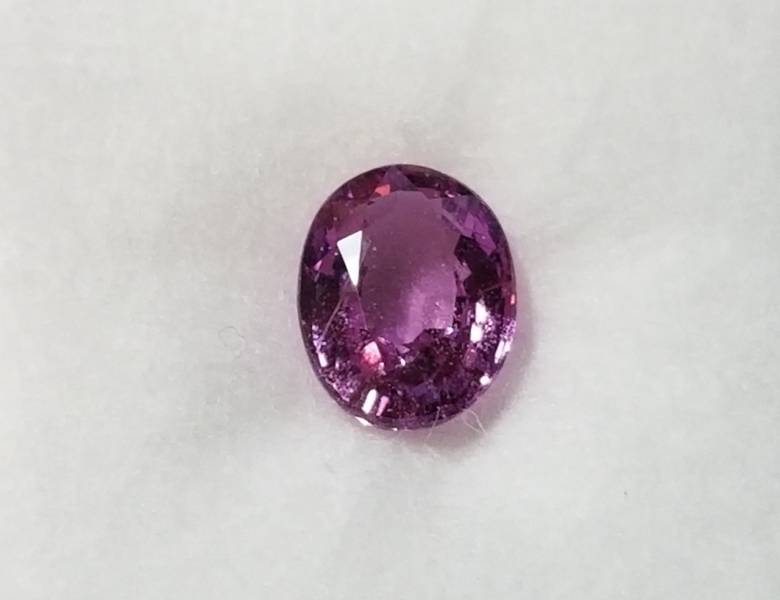 Спфир  1.45 CT.   7.7 x 5.9 x 3.6 mm. - фото фото фото 2