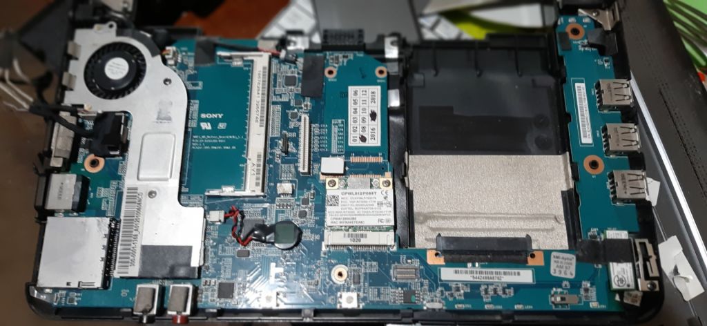 Sony VAIO 1P-0103J00-6011 Материнська плата для нетбука - фото фото фото 0