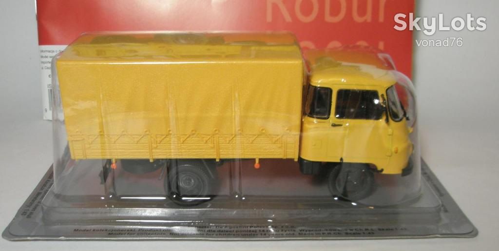 1/43 ROBUR LD 3001. Kultowe Auta PRL-u - фото фото фото 3