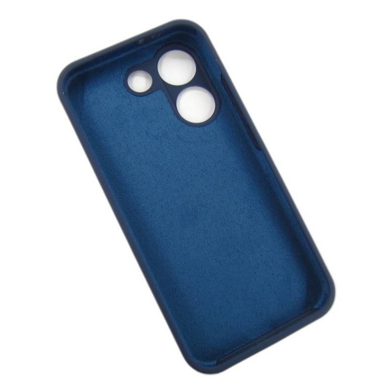 Xiaomi Poco X8 Pro Чехол Защита камеры Микрофибра (синий) - фото фото фото 1