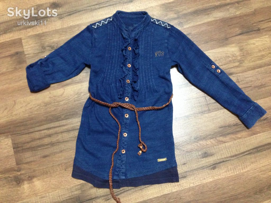Платье для девочки noppies kids,хлопок,рост 98,3-4 года - фото фото фото 2