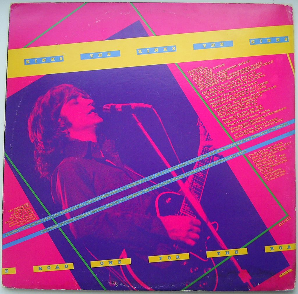 THE KINKS One For The Road 2LP + Poster EX/EX- - фото фото фото 2