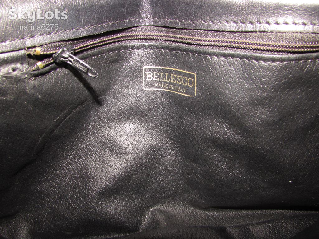 ИТАЛЬЯНСКАЯ СУМОЧКА КЛАТЧ 100% НАТУРАЛЬНАЯ КОЖА ~ BELLESCO ~ - фото фото фото 5
