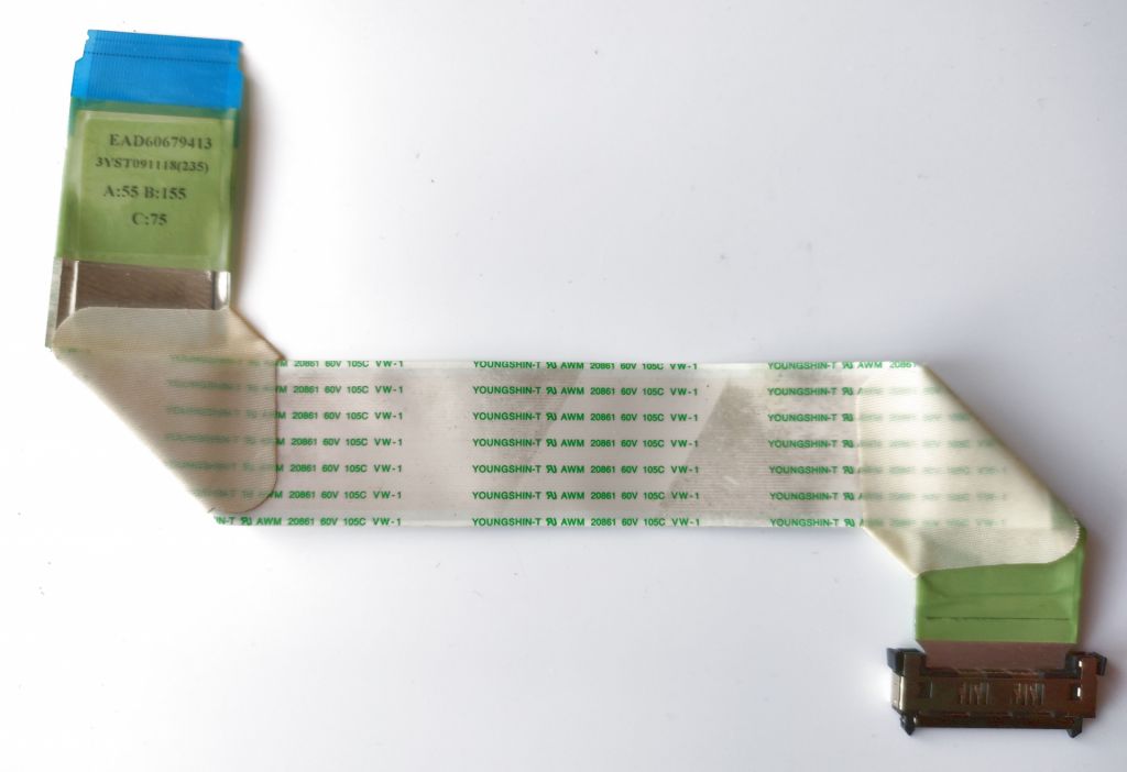 EAD60679413 LVDS CABLE FLAT FOR LG 32LH5000 32" - фото фото фото 0