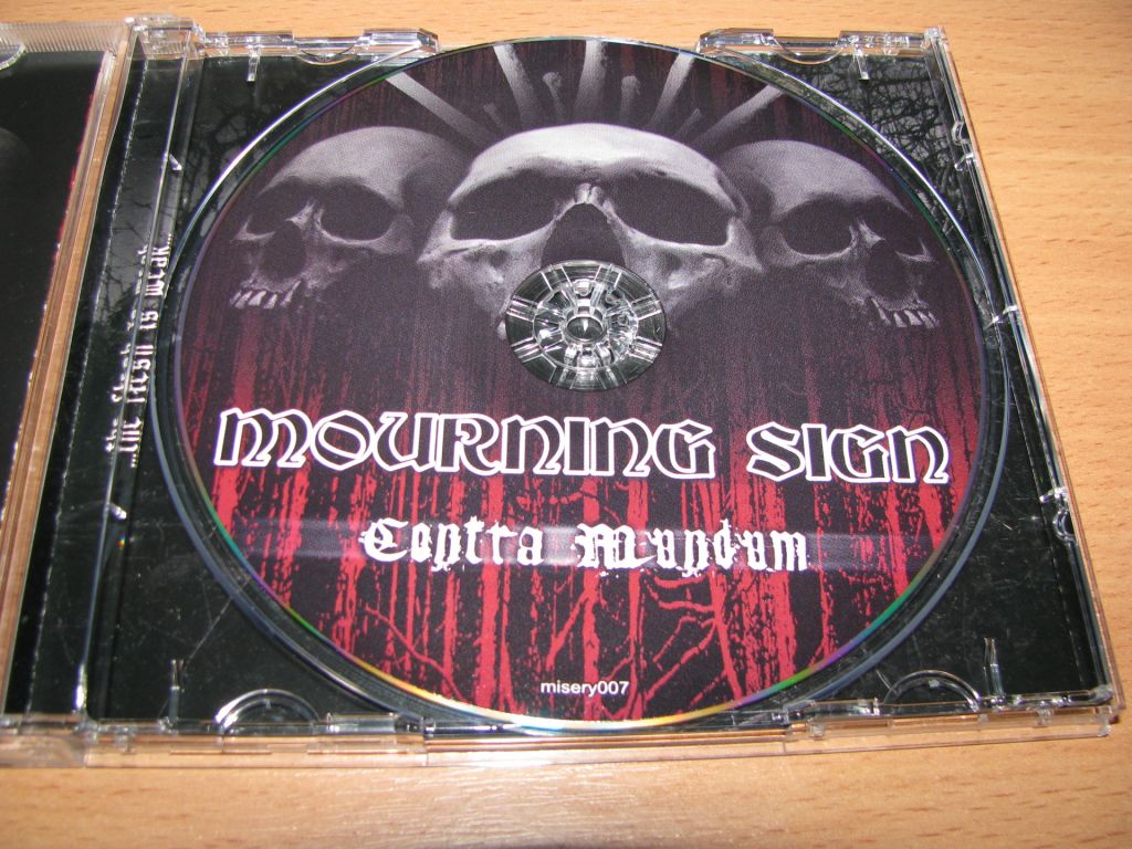 MOURNING SIGN - Contra Mundum  (2018 Orchestrated Misery USA) - фото фото фото 2