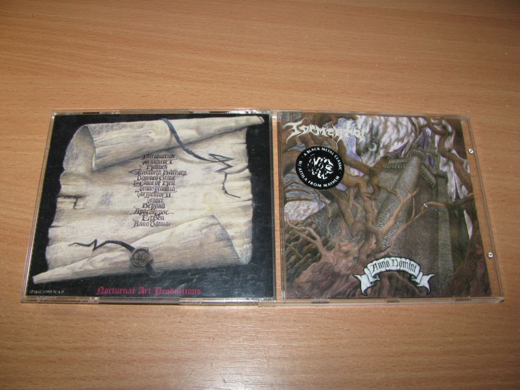 TORMENTOR - Anno Domini   (1995 Nocturnal Art 1st press) - фото фото фото 0
