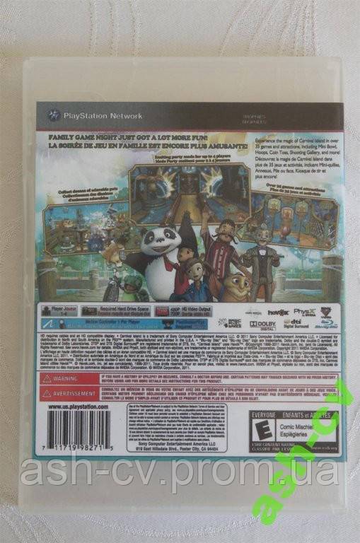 Диск Playstation 3 - CARNIVAL ISLAND - фото фото фото 1