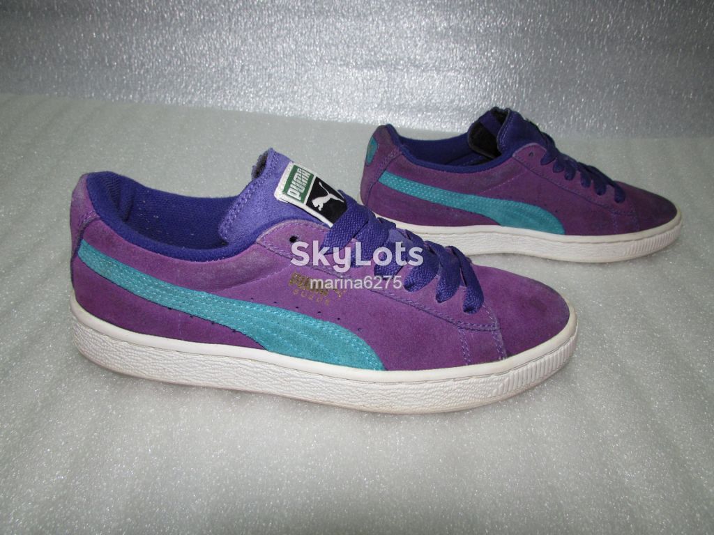 PUMA SUEDE ~КРОССОВКИ НАТУРАЛЬНАЯ ЗАМША ~ р 36-37 - фото фото фото 0