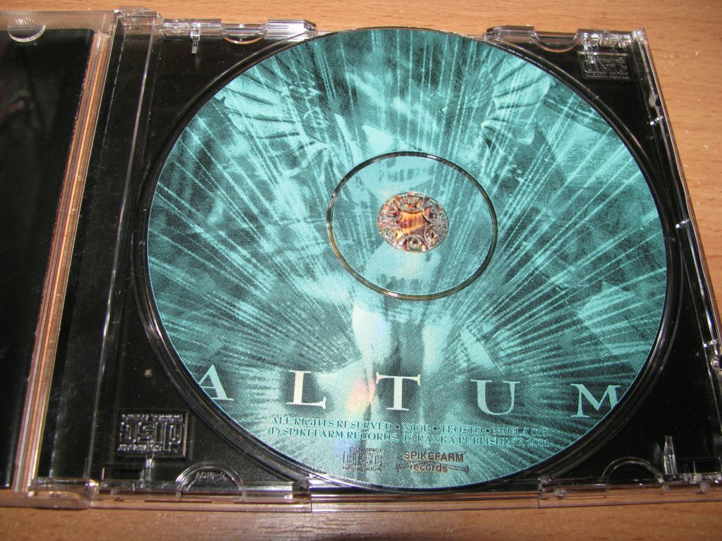 SILENTIUM - Altum  (2001 Spikefarm 1st press) - фото фото фото 2