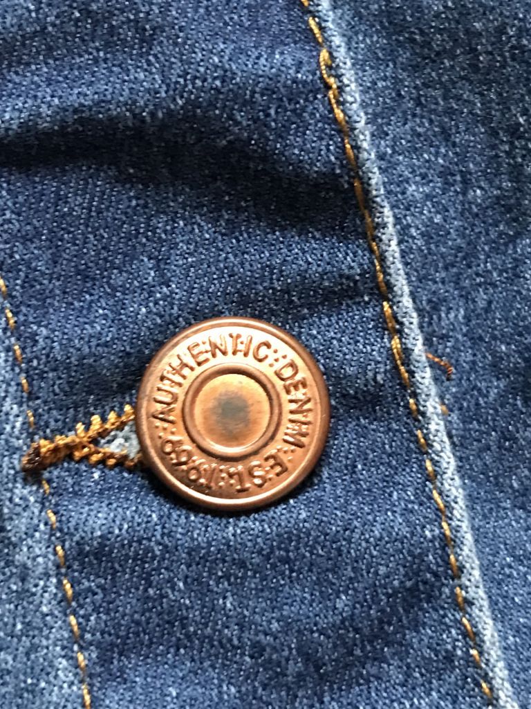 Джинсовое, приталенное платье на пуговицах, New Look denim. 38 евро - фото фото фото 8