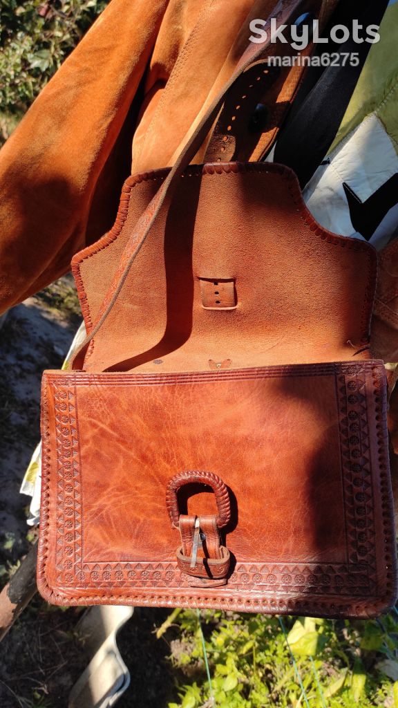 СУМКА crossbody ПОЛНОСТЬЮ НАТУРАЛЬНАЯ КОЖА - фото фото фото 1