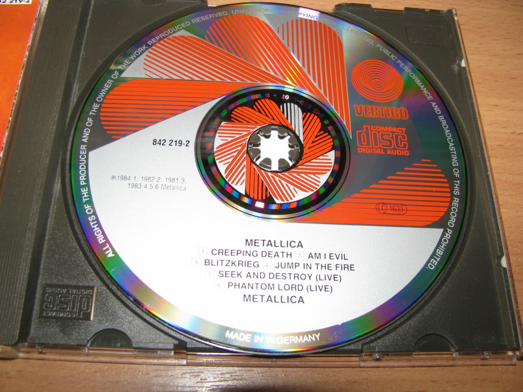 METALLICA - Creeping Death /Jump In The Fire  (1990 Vertigo 1st press,W.Germany) - фото фото фото 2