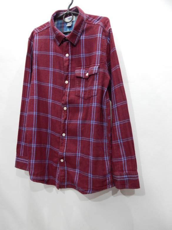 Рубашка подростковая фланель OLD NAVY,14-16лет, 152-158см., р.38-42 042д (в указанном размере, тольк - фото фото фото 1