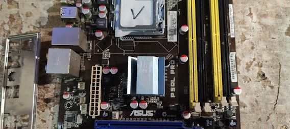 Мат. плата Asus P5QL PRO LGA775 P43 PCI-E+GbLAN SATA ATX 4DDR2 № 241101322 - фото фото фото 1