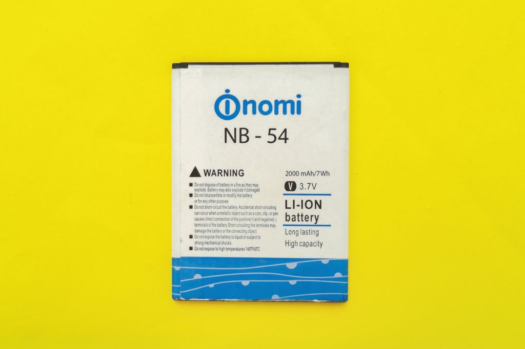 Аккумулятор Оригинал акб Nomi NB-54, NB54 i504 2000mAh - фото фото фото 2