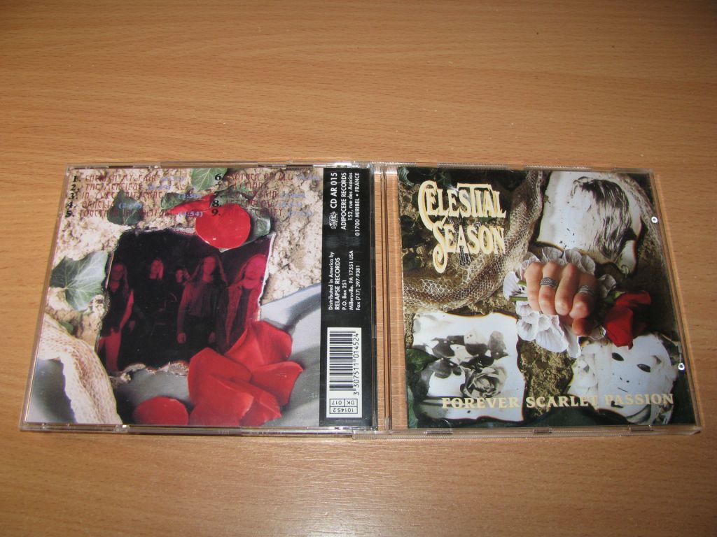 CELESTIAL SEASON ‎– Forever Scarlet Passion   (1993 Adipocere France) - фото фото фото 0
