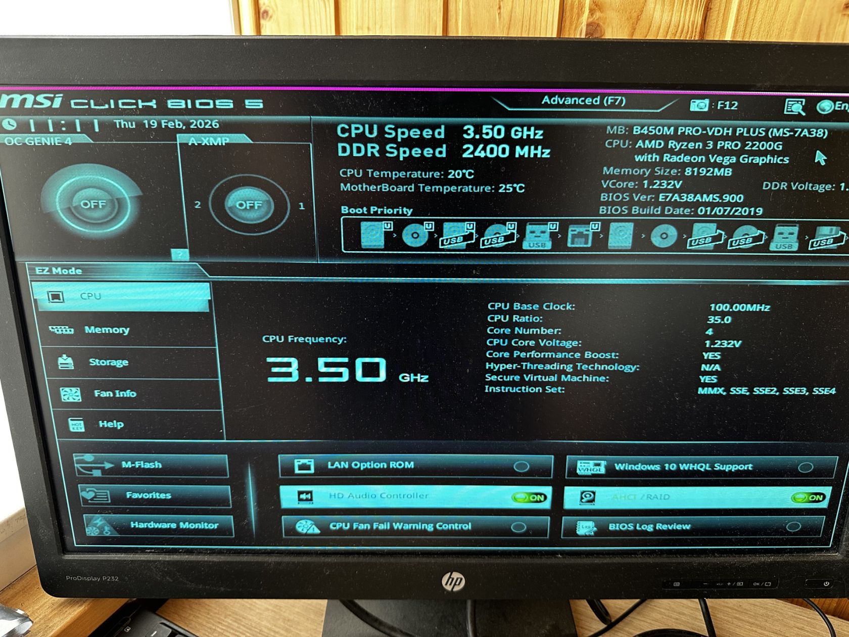 Процесор Ryzen 3 2200G 4/4 Ядра - фото фото фото 2