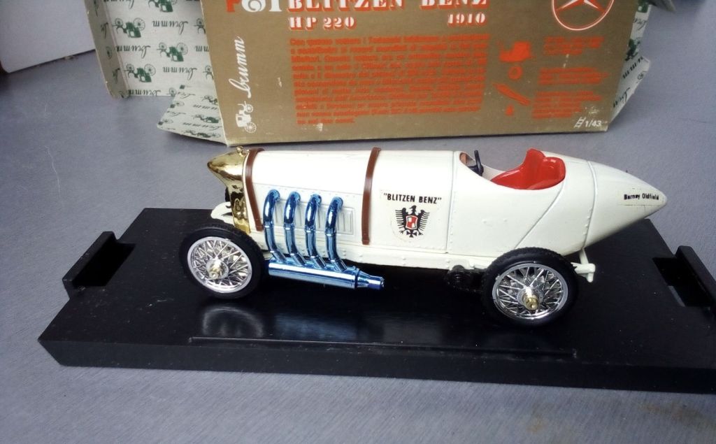 Brumm 1:43 Mercedes Blitzen Benz HP220 1910 - фото фото фото 2