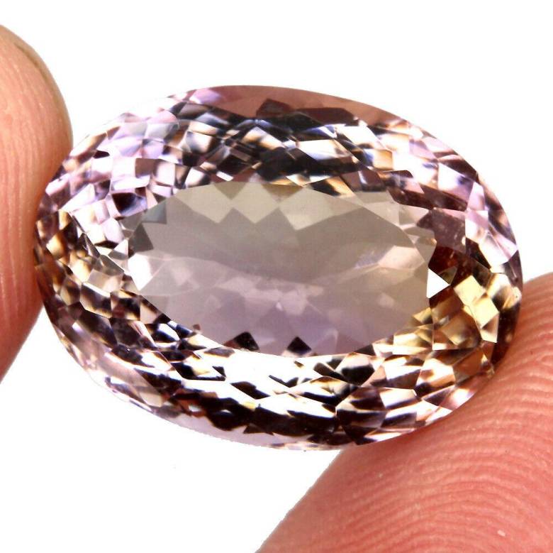 Натуральный аметрин  15.64ct. 19x14mm - фото фото фото 1