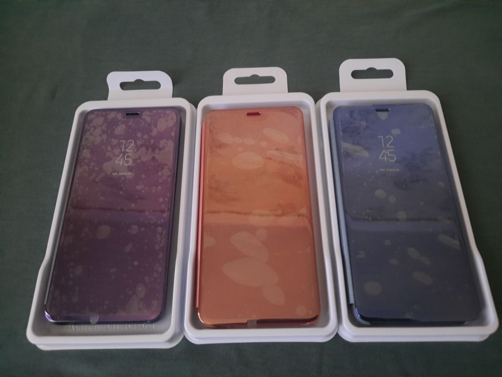 Зеркальный чехол-книжка Clear View Standing Cover Samsung Galaxy A51 - фото фото фото 1