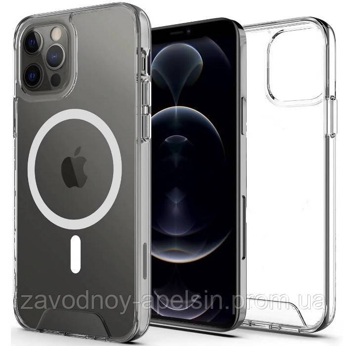 IPhone 11 pro max прозрачный чехол магнит MagSafe - фото фото фото 0