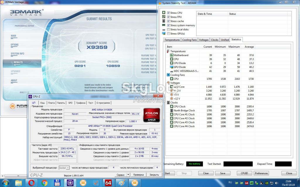 AMD Athlon X4 860K 3.7GHz 4MB AD860KXBI44JA 95W Socket FM2+ - фото фото фото 3