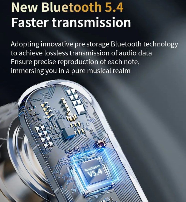 Бездротові беспроводные наушники Bluetooth 5.4 Touch Screen  ANC ENC Xiaomi -Запечатанная Коробка- - фото фото фото 6