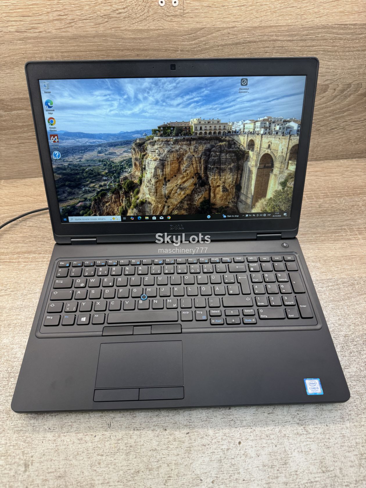 Dell Latitude E5590-intel core i5-7gen-4gb ram ddr4-№ss292 - фото фото фото 0