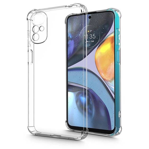 Чохол Fiji Proof для Motorola G22 бампер з посиленими бортамиTransparent - фото фото фото 0