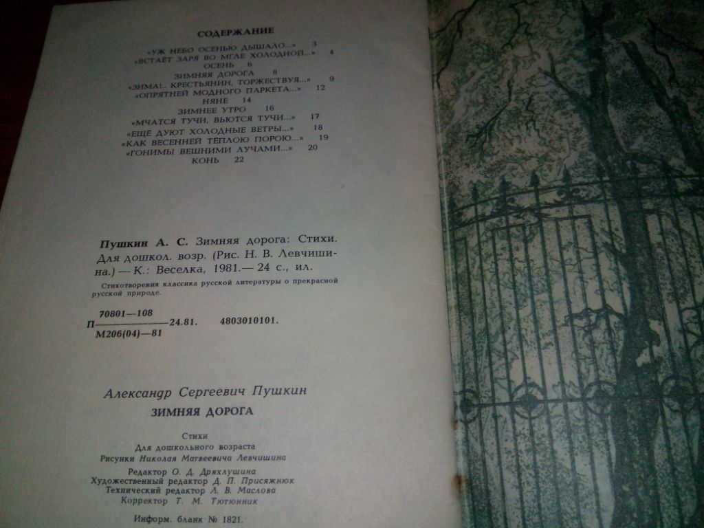 Пушкин А.С. Зимняя дорога - фото фото фото 6