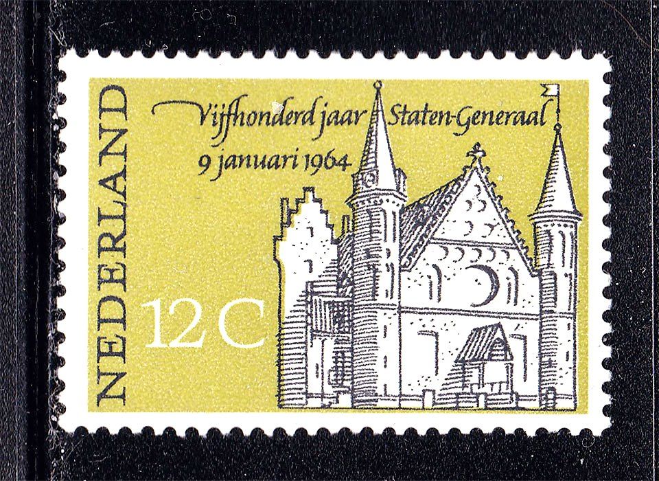 Нидерланды  1964 г  MNH  - архитектура - фото фото фото 0