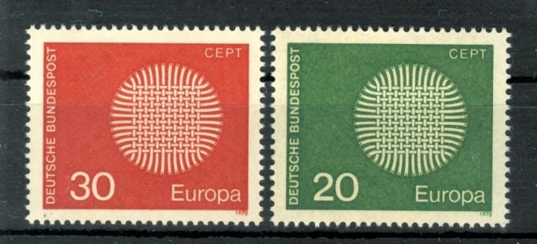 ФРГ  Европа СЕПТ 1970 - фото фото фото 0