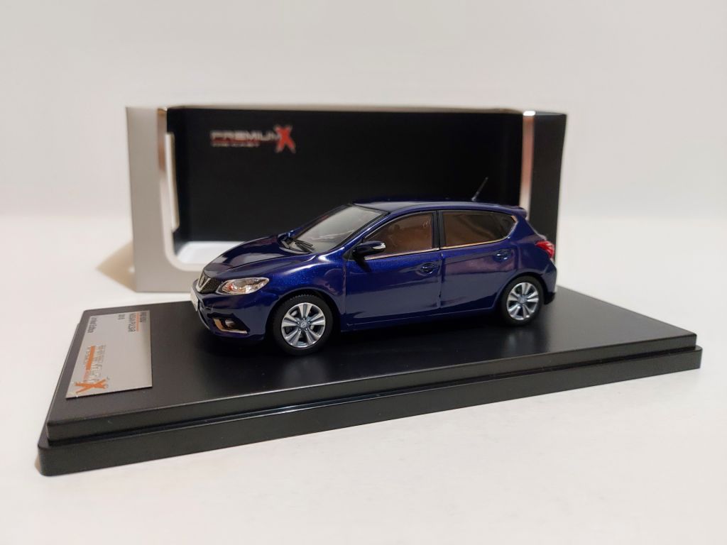 Premium X 1:43 Nissan Pulsar  (2015) blue - фото фото фото 1
