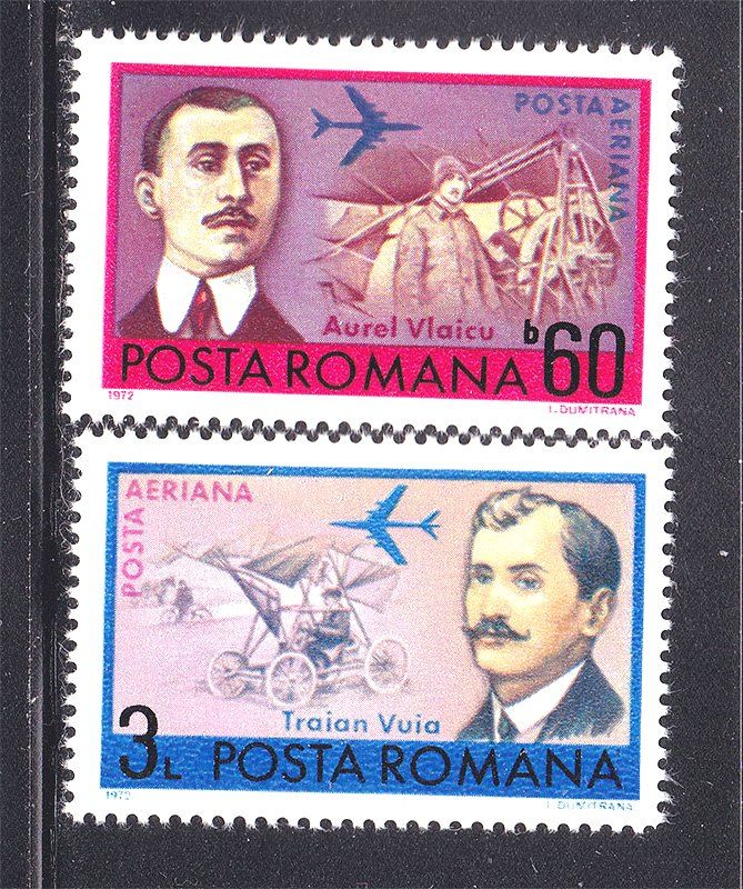 Авиация . Румыния 1972 г  MNH - - фото фото фото 0