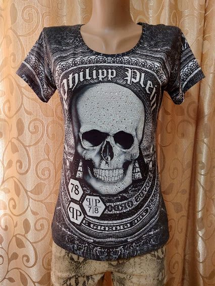 Стильная женская футболка Philipp Plein - фото фото фото 1