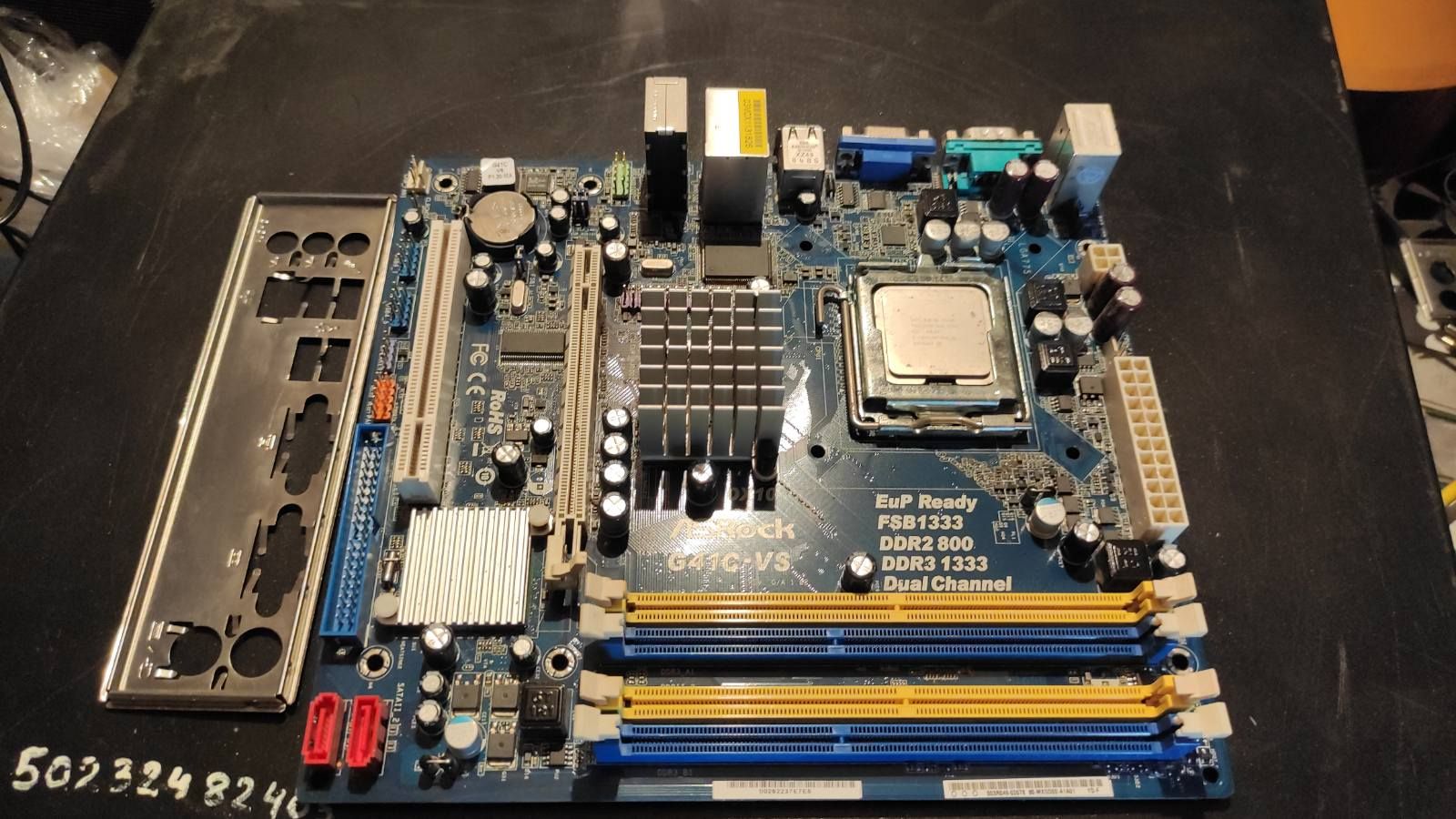 Материнка ASRock G41c-VS - фото фото фото 0