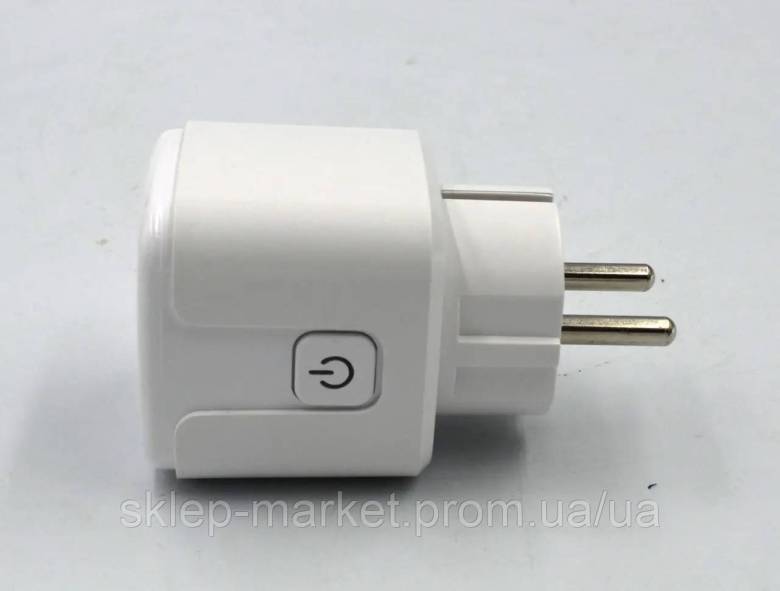 Wifi Смарт-розетка Tuya Smart Life 20A 220В євровилка біла - фото фото фото 2
