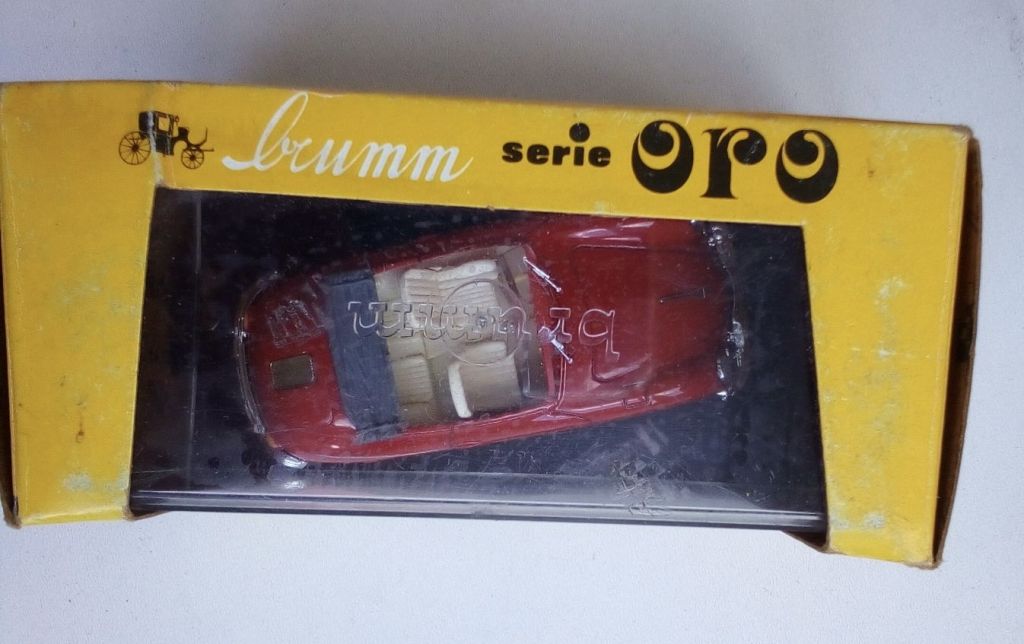 Brumm 1/43 Scale R117 Porsche 356 Roadster 1950 - фото фото фото 1