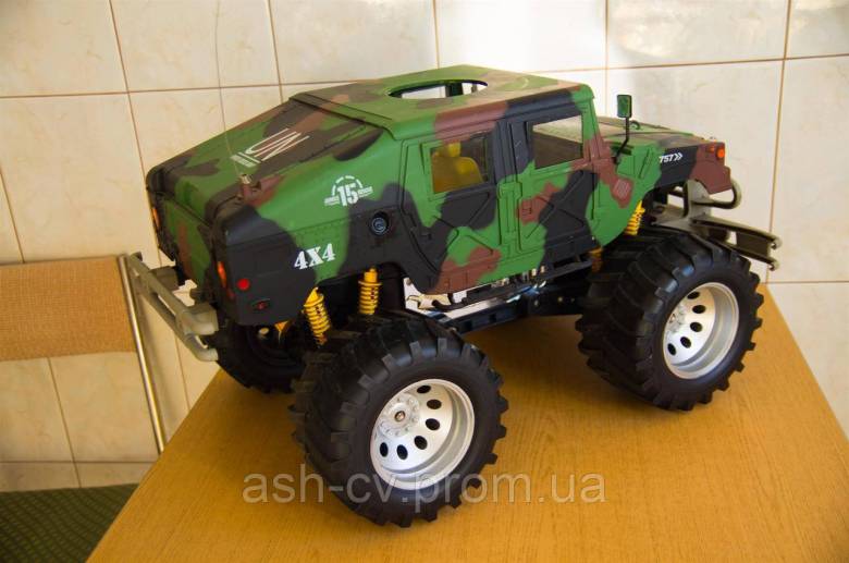 Велика, машинка, 1:4 Scale, RTR, Electric, RC, Military, Hummer - фото фото фото 4