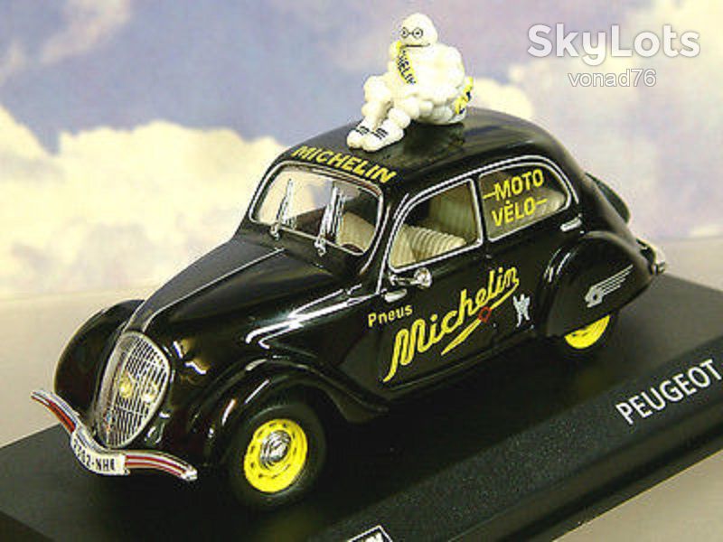 1/43 PEUGEOT 202 MICHELIN. ALTAYA. - фото фото фото 0