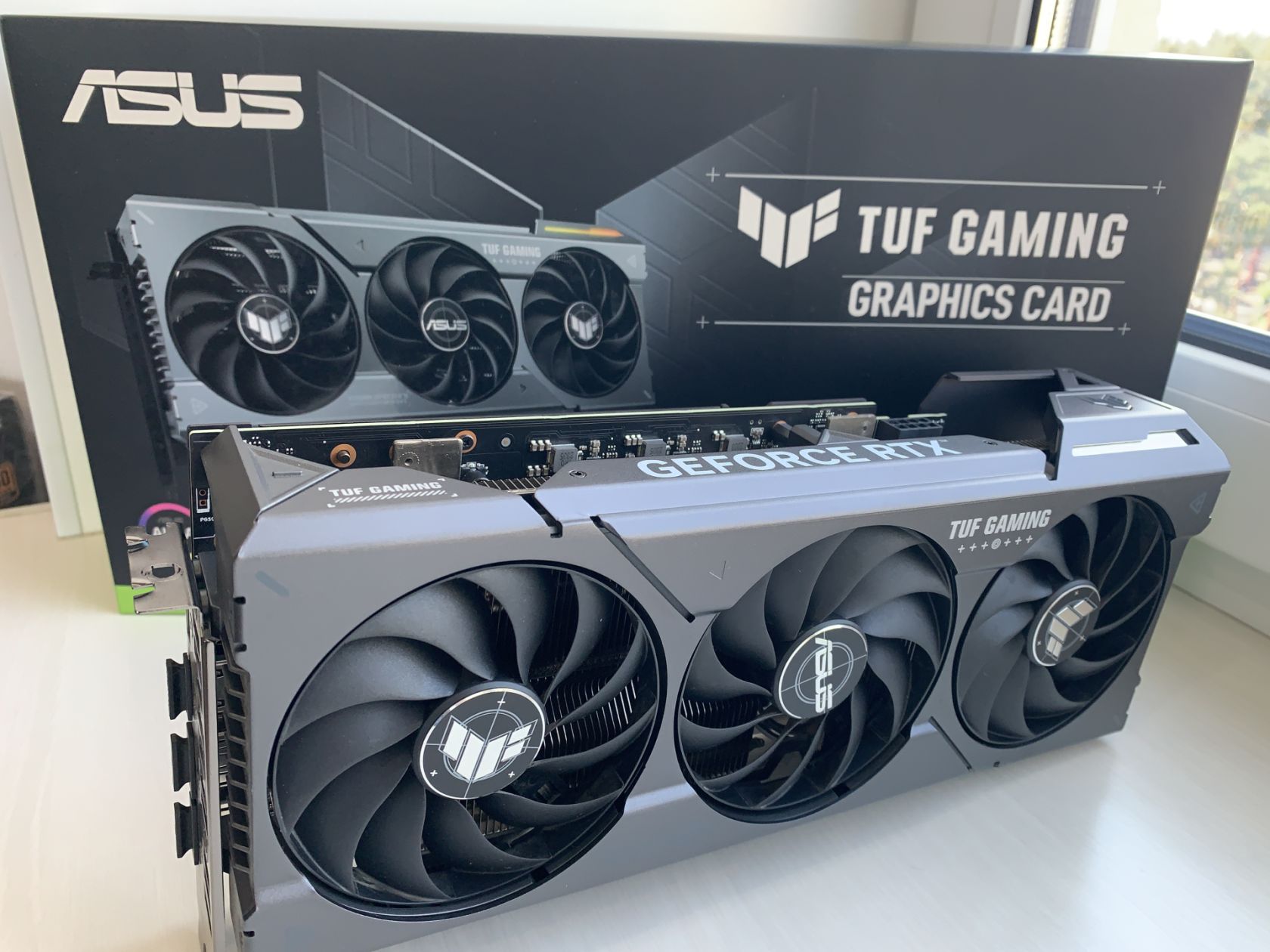 Продам Asus Tuf GeForce RTX 4070-12G GAMING ОФІЦІЙНА ГАРАНТІЯ - фото фото фото 0