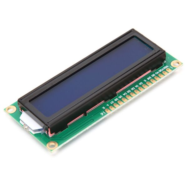 LCD дисплей 1602   (16×2) з синьою підсвіткою для Arduino - фото фото фото 0