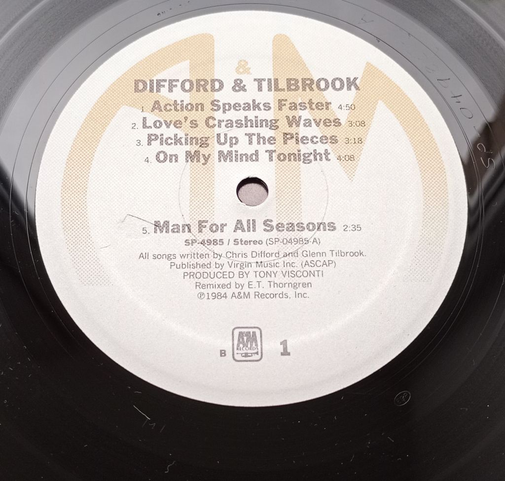 DIFFORD &amp; TILBROOK  (SQUEEZE) LP EX/EX+ - фото фото фото 2