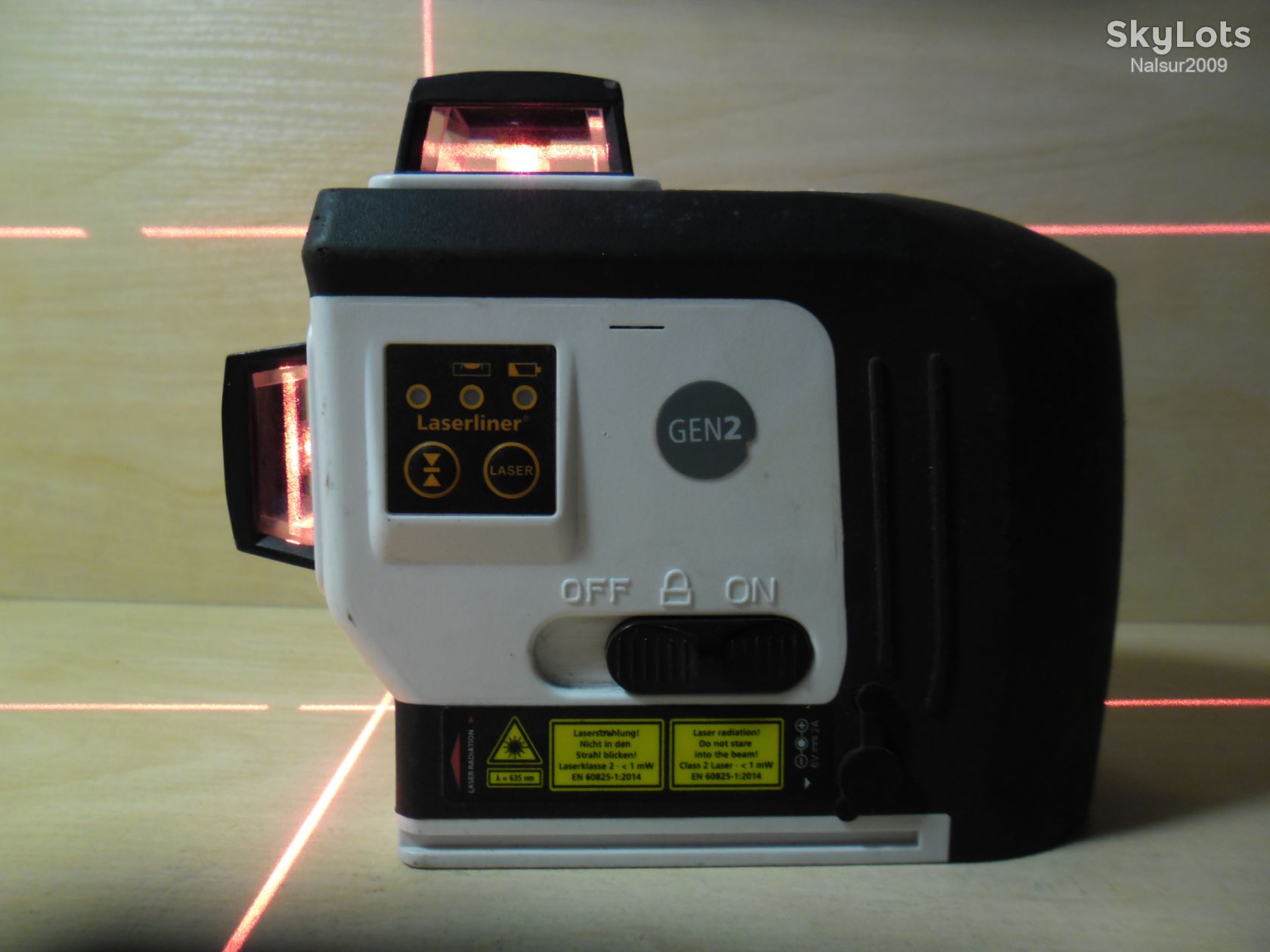 3D ЛАЗЕРНЫЙ УРОВЕНЬ Laser ligneur PowerPlane-Laser 3D  из Германии. - фото фото фото 7
